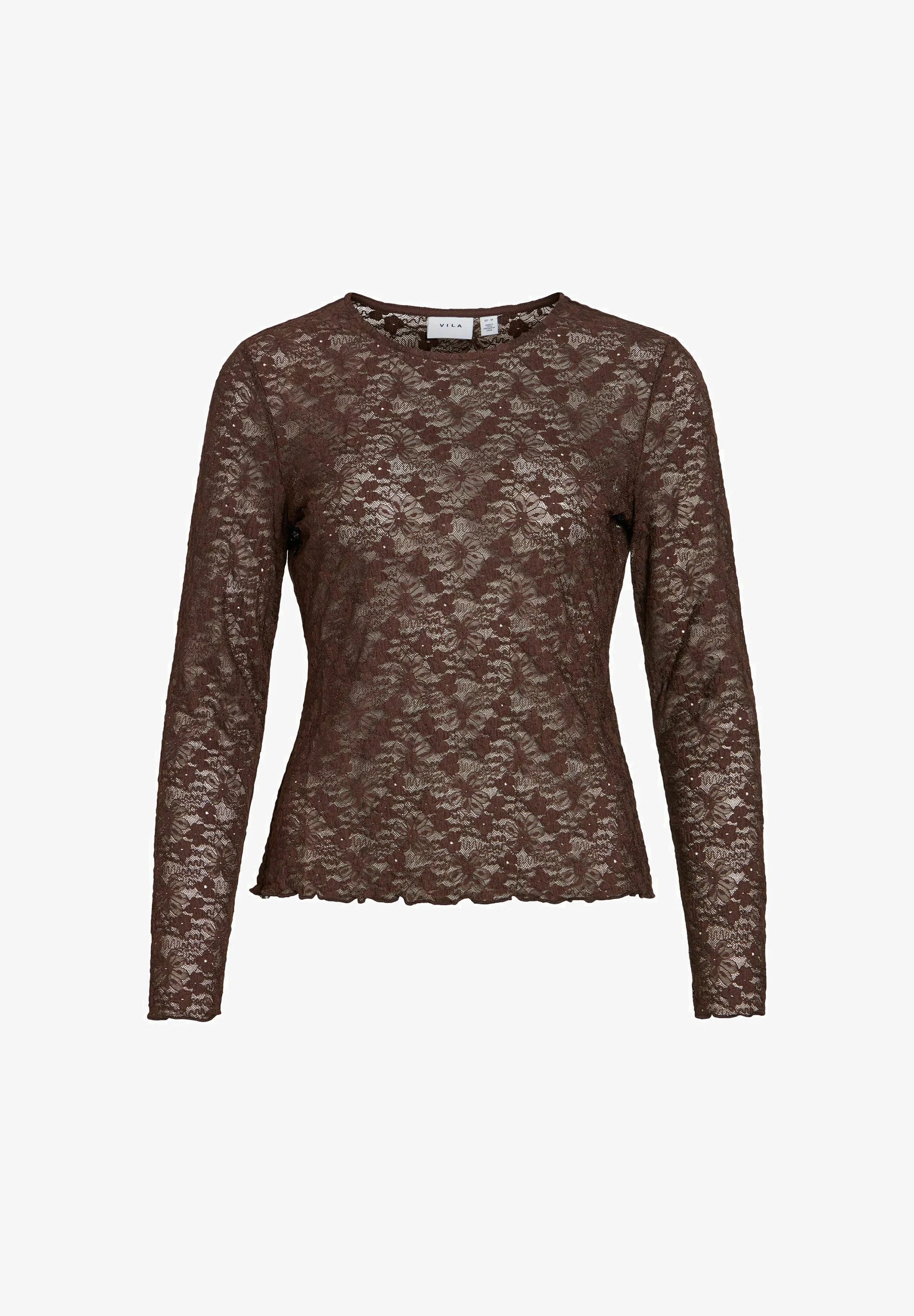 Top - FAY O-NECK LS TOP - VILA