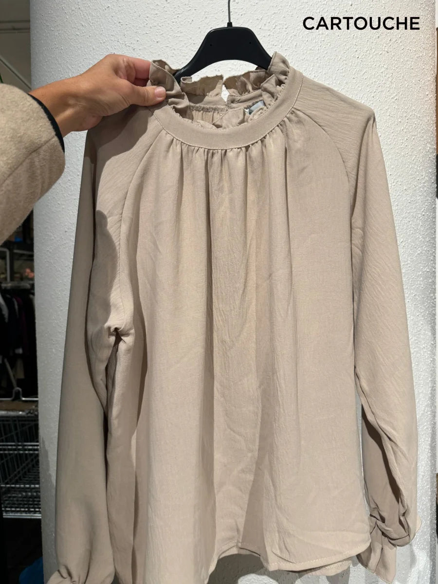 Blouse - Lilly Cartouche Beige