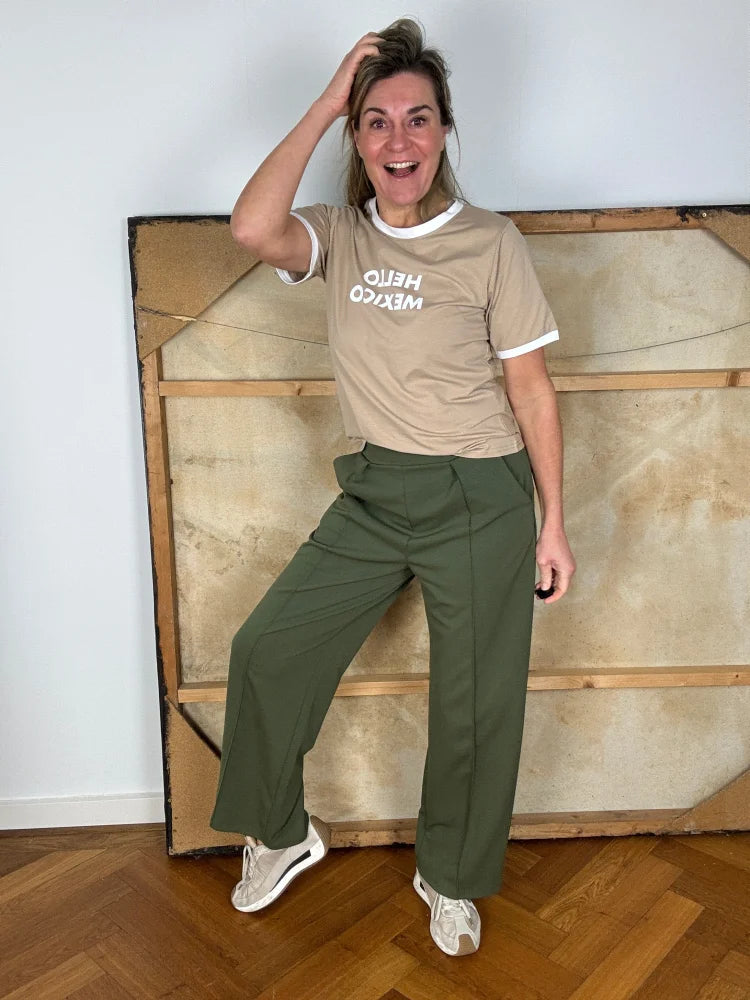 Broek - London Army Green / Xs