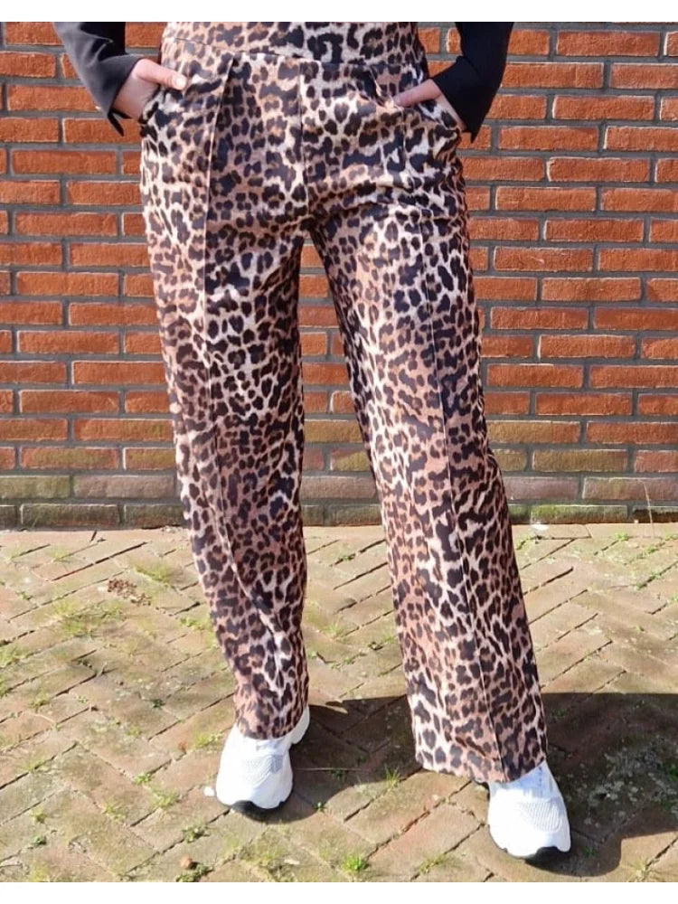 Broek - London Leopard / Xs