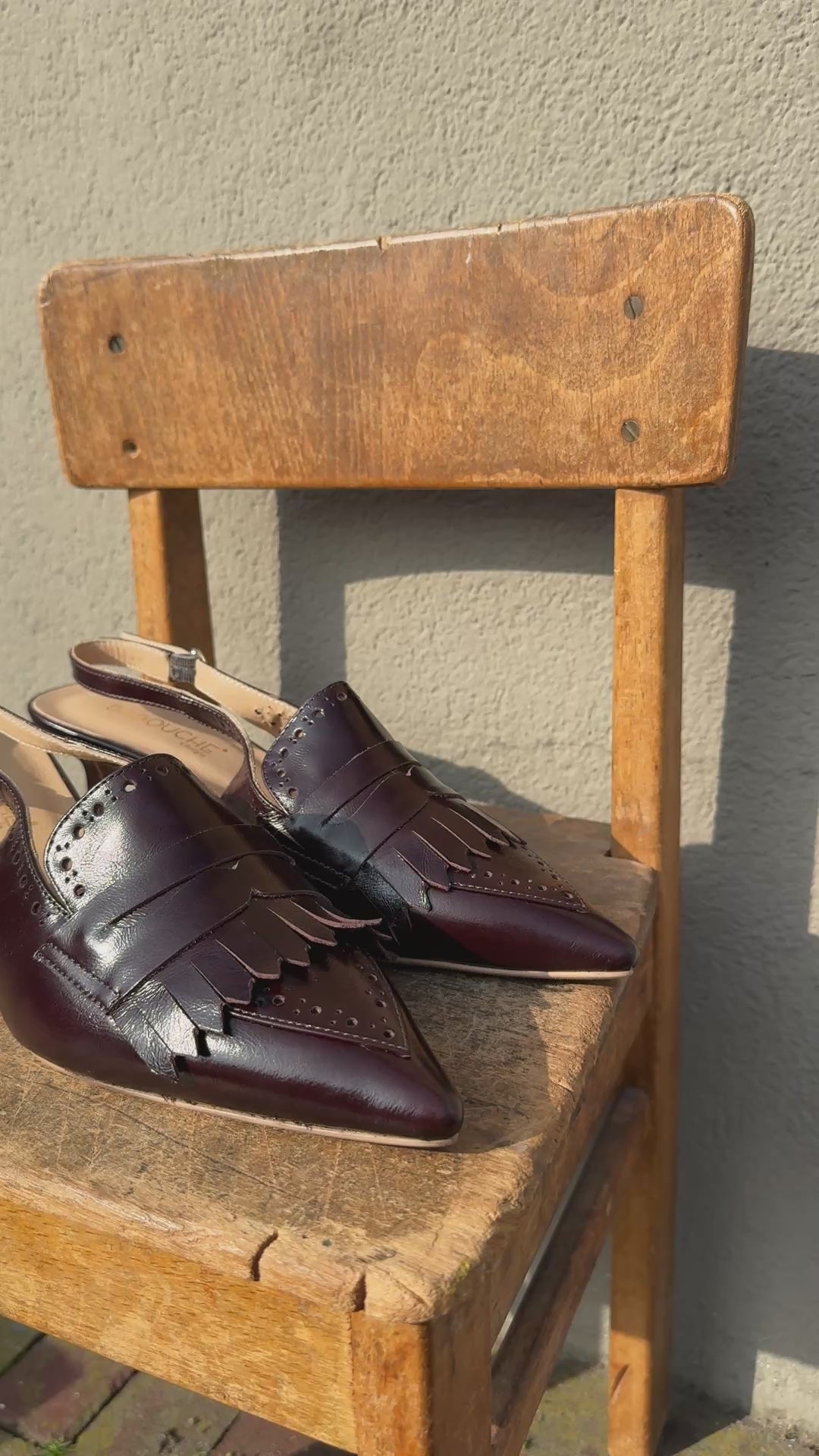 Videó betöltése: Slingback - Gina - Babouche